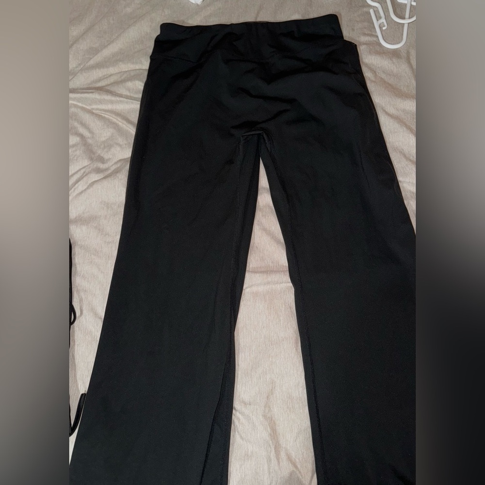 Flare Black Leggings